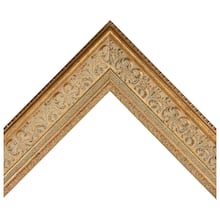 Antique Gold Ornate Scoop Custom Frame